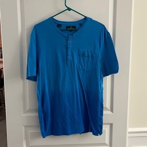 David Bitton Buffalo Blue pocket tee